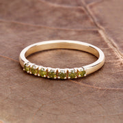 Bids.com 0.22 Carat Genuine Dark Yellow Diamond 14K Yellow Gold Ring (I1-I2) Rings Dim Gray size 7.00,size 6.00,size 8.00