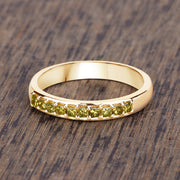 Bids.com 0.27 Carat Genuine Yellow Diamond 14K Yellow Gold Ring (SI1-SI2) Rings Dim Gray size 7.00,size 6.00,size 8.00