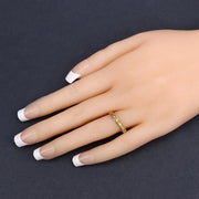 Bids.com 0.27 Carat Genuine Yellow Diamond 14K Yellow Gold Ring (SI1-SI2) Rings Dark Slate Gray size 7.00,size 6.00,size 8.00