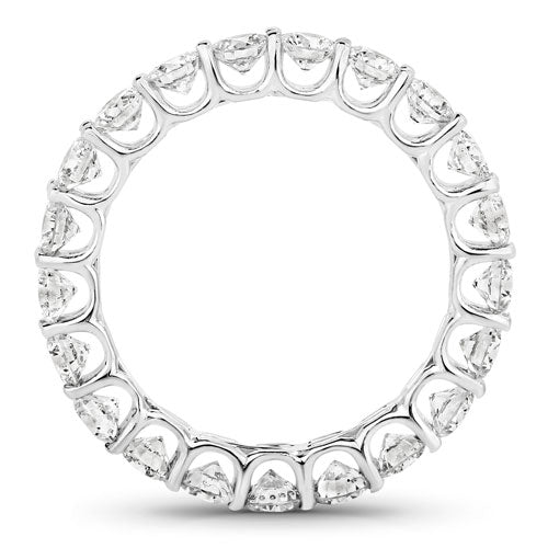 Bids.com 2.52 Carat Genuine Lab Grown Diamond 14K White Gold Ring Rings White Smoke size 6.00,size 7.00,size 8.00