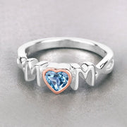 Bids.com 0.52 Carat Genuine Swiss Blue Topaz .925 Sterling Silver Ring Rings Gray size 6.00,size 7.00,size 8.00