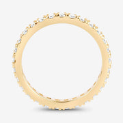 Bids.com 1.00 Carat Lab Grown Diamond 14K Yellow Gold Ring Rings White Smoke size 6.00,size 7.00,size 8.00