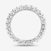 Bids.com 1.50 Carat Lab Grown Diamond 14K White Gold Ring Rings White Smoke size 6.00,size 7.00,size 8.00