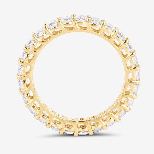 Bids.com 1.50 Carat Lab Grown Diamond 14K Yellow Gold Ring Rings White Smoke size 6.00,size 7.00,size 8.00