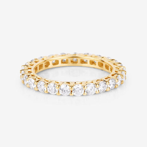 Bids.com 1.50 Carat Lab Grown Diamond 14K Yellow Gold Ring Rings White Smoke size 6.00,size 7.00,size 8.00
