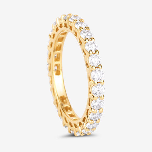 Bids.com 1.50 Carat Lab Grown Diamond 14K Yellow Gold Ring Rings White Smoke size 6.00,size 7.00,size 8.00