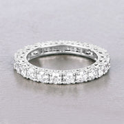 Bids.com 2.00 Carat Lab Grown Diamond 14K White Gold Ring Rings Gray size 6.00,size 7.00,size 8.00