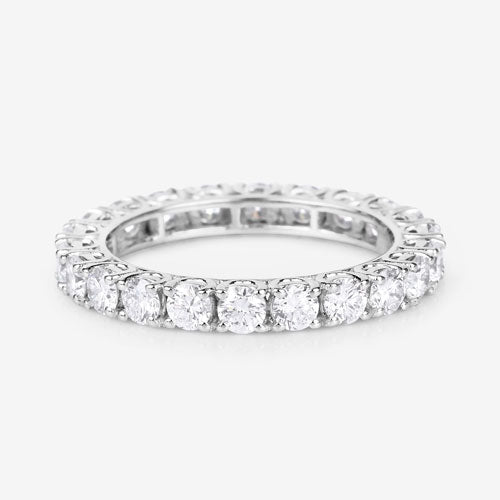 Bids.com 2.00 Carat Lab Grown Diamond 14K White Gold Ring Rings Lavender size 6.00,size 7.00,size 8.00