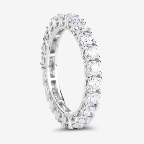 Bids.com 2.00 Carat Lab Grown Diamond 14K White Gold Ring Rings White Smoke size 6.00,size 7.00,size 8.00