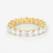 Bids.com 3.00 Carat Lab Grown Diamond 14K Yellow Gold Ring Rings Lavender size 6.00,size 7.00,size 8.00