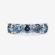 Bids.com 1.22 Carat Genuine Blue Diamond 14K White Gold Ring Rings Lavender size 6.00,size 7.00,size 8.00