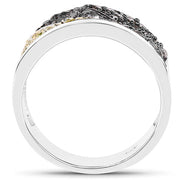 Bids.com 1.32 Carat Genuine multi Diamond .925 Sterling Silver Ring Rings White Smoke size 6.00,size 7.00,size 8.00,size 9.00