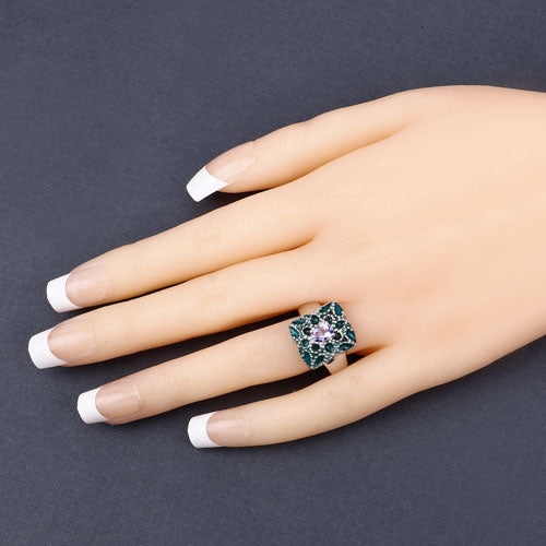 Bids.com 0.44 Carat Genuine Tanzanite .925 Sterling Silver Ring Rings Peach Puff size 6.00,size 7.00,size 8.00,size 9.00,size 5.00