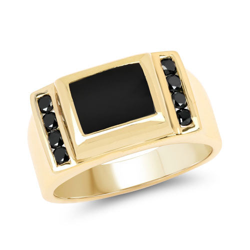 Bids.com 2.14 Carat Genuine Black Onyx and Black Diamond .925 Sterling Silver Ring Rings White Smoke size 6.00,size 7.00,size 8.00,size 9.00,size 10.00,size 11.00,size 12.00,size 5.00