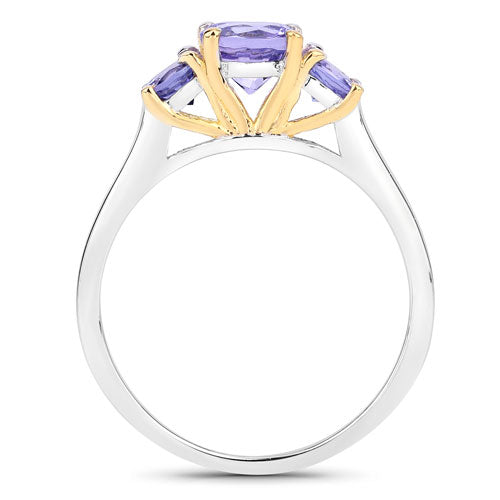 Bids.com Two Tone Plated 1.07 Carat Genuine Tanzanite .925 Sterling Silver Ring Rings White Smoke size 5.00,size 5.50,size 6.00,size 7.00,size 7.50,size 9.00,size 10.00,size 11.00,size 11.50,size 12.00,size 6.50,size 8.50,size 9.50,size 10.50,size 4.00,size 4.50,size 8.00