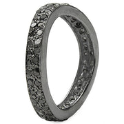 Bids.com 1.11 Carat Genuine Black Diamond .925 Sterling Silver Ring Rings White Smoke size 8.00,size 6.00,size 7.00,size 9.00