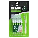 VIP Extensions Reach Professional Interdental Brush, Wide – 10 ct Interdental Picks Black