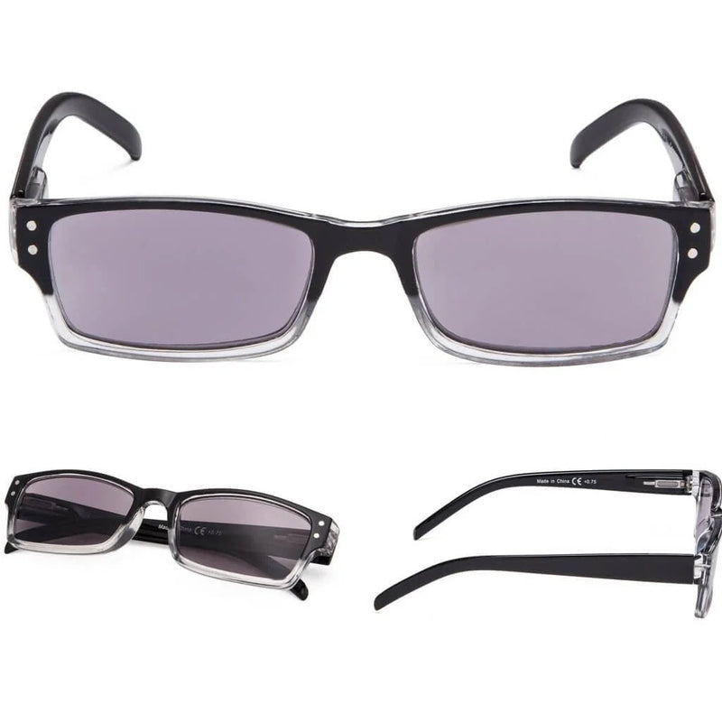 eyekeeper.com READING GLASSES 4 Pack Include Sunshine Readers 3-R012 Eyeglasses White Smoke 4 Pairs Mix / +0.50,4 Pairs Mix / +0.75,4 Pairs Mix / +1.00,4 Pairs Mix / +1.25,4 Pairs Mix / +1.50,4 Pairs Mix / +1.75,4 Pairs Mix / +2.00,4 Pairs Mix / +2.25,4 Pairs Mix / +2.50,4 Pairs Mix / +2.75,4 Pairs Mix / +3.00,4 Pairs Mix / +3.50,4 Pairs Mix / +