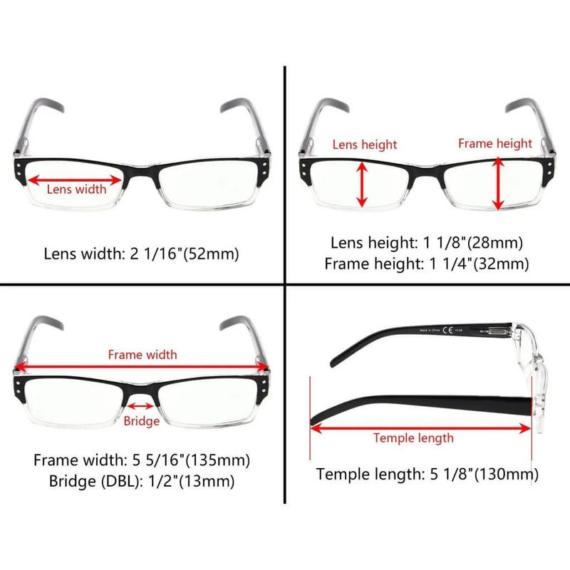 eyekeeper.com READING GLASSES 4 Pack Include Sunshine Readers 3-R012 Eyeglasses White Smoke 4 Pairs Mix / +0.50,4 Pairs Mix / +0.75,4 Pairs Mix / +1.00,4 Pairs Mix / +1.25,4 Pairs Mix / +1.50,4 Pairs Mix / +1.75,4 Pairs Mix / +2.00,4 Pairs Mix / +2.25,4 Pairs Mix / +2.50,4 Pairs Mix / +2.75,4 Pairs Mix / +3.00,4 Pairs Mix / +3.50,4 Pairs Mix / +