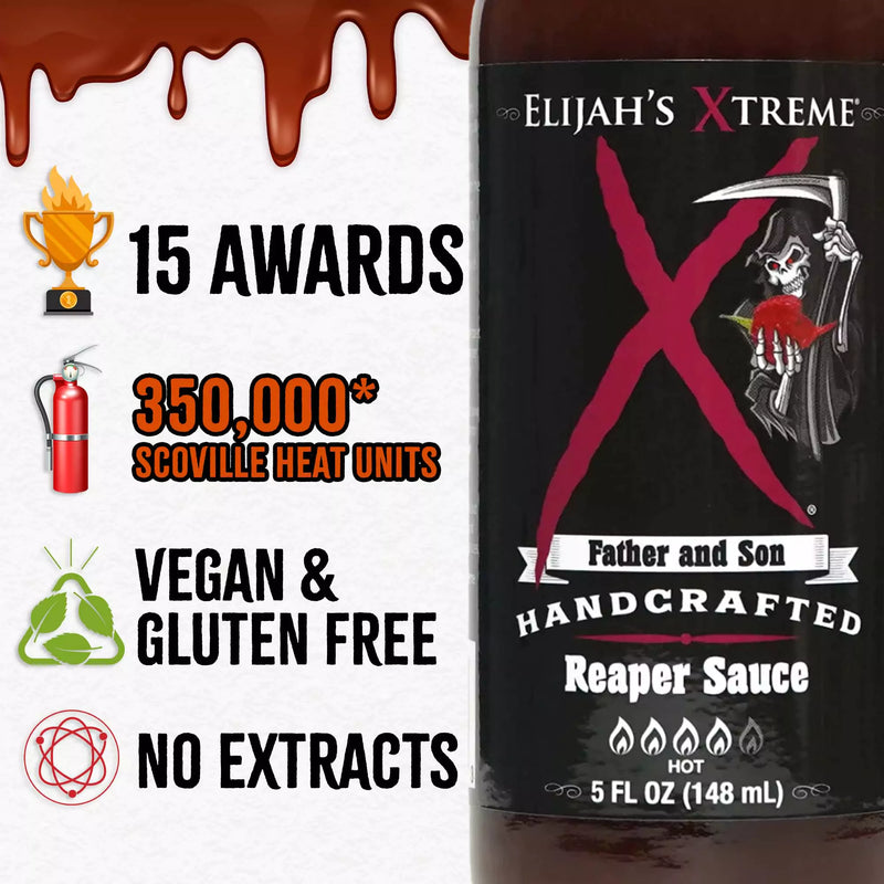Elijah's Xtreme Reaper Hot Sauce Hot Sauce White Smoke