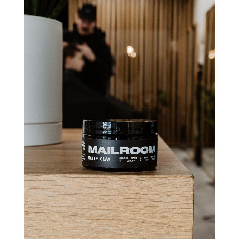 MAILROOM MATTE CLAY Black single,3-pack