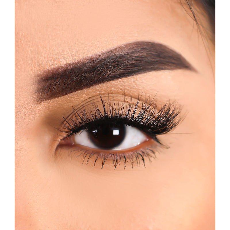 Lurella Cosmetics 3D Mink Eyelashes - Record False Eyelash Tan