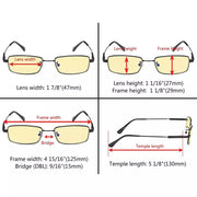 eyekeeper.com Rectangle Blue Light Blocking Eyeglasses for Kids TMK1802 Eyeglasses White Smoke Black / without magnification,Brown / without magnification,Gold / without magnification,Gunmetal / without magnification,Silver / without magnification
