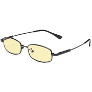 eyekeeper.com Rectangle Blue Light Blocking Eyeglasses for Kids TMK1804 Eyeglasses White Smoke Black / without magnification