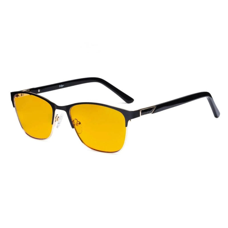 eyekeeper.com Rectangle Blue Light Blocking Eyeglasses LX19015-BB90 Eyeglasses White Smoke Black / without magnification,Purple / without magnification,Red / without magnification