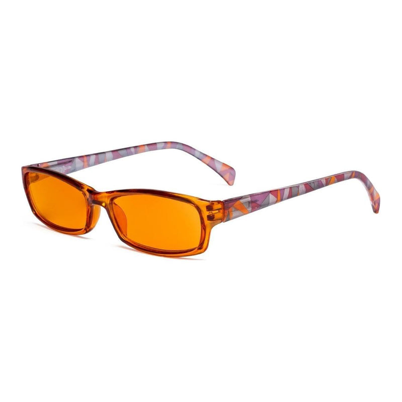 eyekeeper.com Rectangle Blue Light Blocking Reading Glasses DSRT1803 Eyeglasses Chocolate Brown / +0.50,Brown / +0.75,Brown / +1.00,Brown / +1.25,Brown / +1.50,Brown / +1.75,Brown / +2.00,Brown / +2.50