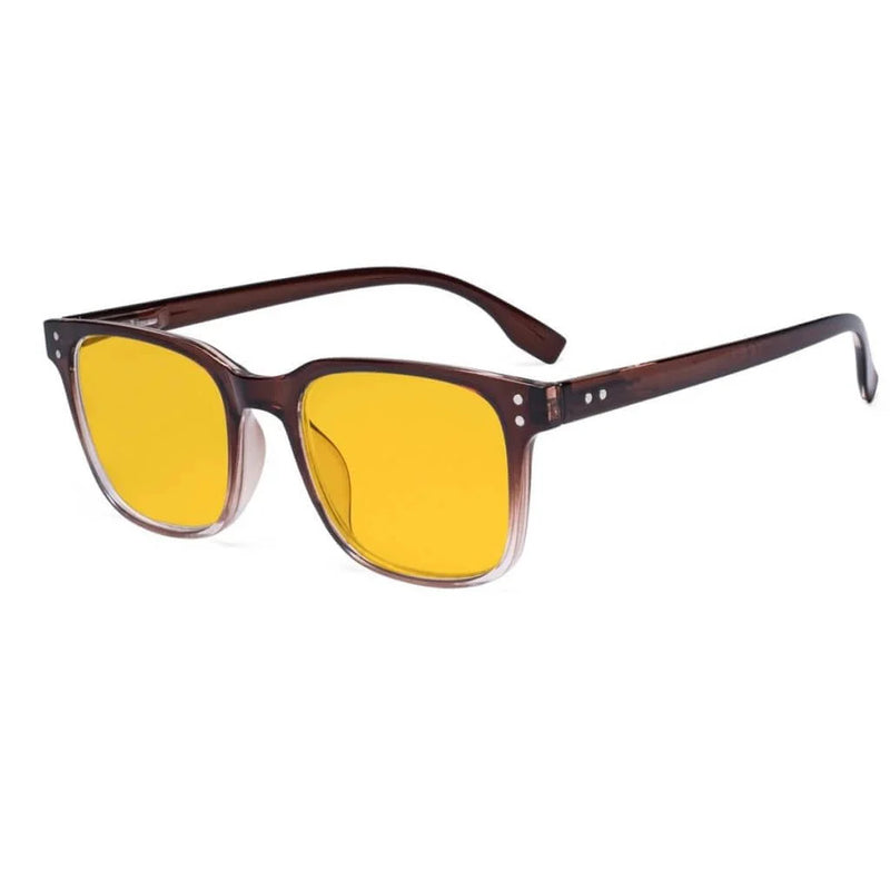 eyekeeper.com Rectangle Blue Light Blocking Reading Glasses Stylish Readers HPT1804 Eyeglasses White Smoke Brown / without magnification,Brown / +0.50,Brown / +0.75,Brown / +1.00,Brown / +1.25,Brown / +1.50,Brown / +1.75,Brown / +2.00,Brown / +2.25,Brown / +2.50,Brown / +3.00