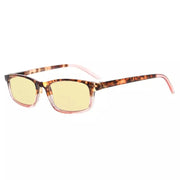 eyekeeper.com Rectangle Blue Light Blocking Reading Glasses TMCG111 Eyeglasses White Smoke Pink / without magnification,Pink / +0.50,Pink / +0.75,Pink / +1.00,Pink / +1.50,Pink / +1.75,Pink / +2.00,Pink / +2.25,Pink / +2.50