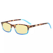 eyekeeper.com Rectangle Blue Light Blocking Reading Glasses TMCG111 Eyeglasses White Smoke Blue / +0.50,Blue / +0.75,Blue / +1.00,Blue / +1.50,Blue / +1.75,Blue / +2.50