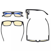 eyekeeper.com Rectangle Blue Light Blocking Reading Glasses TMCG899-6 Eyeglasses White Smoke Tortoise Blue / without magnification,Tortoise Blue / +0.50,Tortoise Blue / +0.75,Tortoise Blue / +1.00,Tortoise Blue / +1.25,Tortoise Blue / +1.50,Tortoise Blue / +1.75,Tortoise Blue / +2.00,Tortoise Blue / +2.50,Tortoise Green / without magnification,To