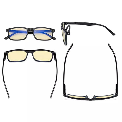 eyekeeper.com Rectangle Blue Light Blocking Reading Glasses TMCG899-6 Eyeglasses White Smoke Tortoise Blue / without magnification,Tortoise Blue / +0.50,Tortoise Blue / +0.75,Tortoise Blue / +1.00,Tortoise Blue / +1.25,Tortoise Blue / +1.50,Tortoise Blue / +1.75,Tortoise Blue / +2.00,Tortoise Blue / +2.50,Tortoise Green / without magnification,To