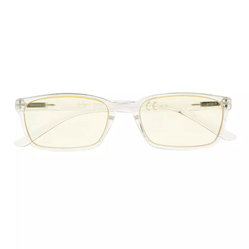eyekeeper.com Rectangle Blue Light Filter Reading Glasses 1-CG898 Eyeglasses Seashell Clear / +0.50,Clear / +0.75,Clear / +1.25,Clear / +1.50,Clear / +1.75,Clear / +2.00,Clear / +2.25,Clear / +3.50,Clear / +4.00,Clear / +1.00,Clear / +2.75,Clear / +3.00