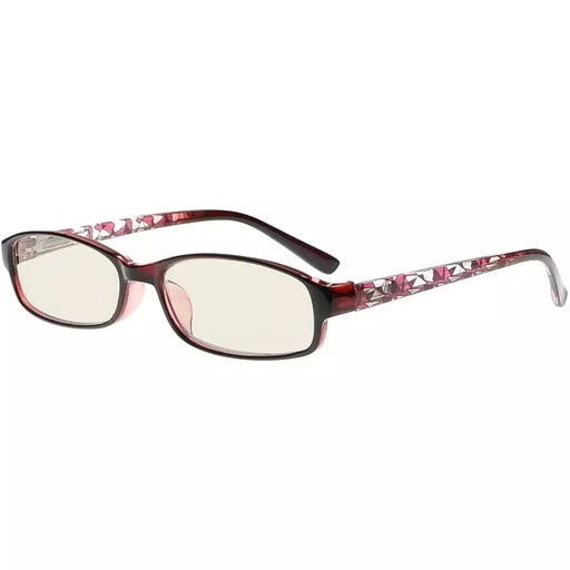 eyekeeper.com Rectangle Blue Light Filter Reading Glasses CG908 Eyeglasses White Smoke Red / without magnification,Red / +0.50,Red / +0.75,Red / +1.00,Red / +1.25,Red / +1.50,Red / +1.75,Red / +2.00,Red / +2.25,Red / +2.50,Red / +2.75,Red / +3.50,Red / +4.00,Purple / without magnification,Purple / +0.50,Purple / +0.75,Purple / +1.00,Purple