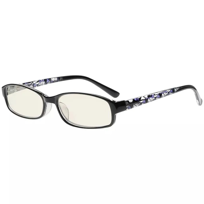 eyekeeper.com Rectangle Blue Light Filter Reading Glasses CG908 Eyeglasses White Smoke Purple / without magnification,Purple / +0.50,Purple / +0.75,Purple / +1.00,Purple / +1.25,Purple / +1.50,Purple / +1.75,Purple / +2.00,Purple / +2.25,Purple / +2.50,Purple / +2.75,Purple / +3.00,Purple / +3.50,Purple / +4.00