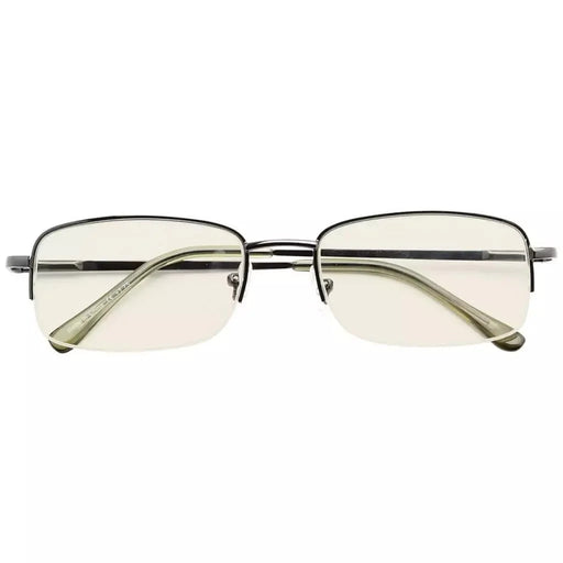 eyekeeper.com Rectangle Chic Blue Light Filter Reading Glasses 1-CG15015 Eyeglasses White Smoke Gunmetal / without magnification,Gunmetal / +0.50,Gunmetal / +0.75,Gunmetal / +1.00,Gunmetal / +1.25,Gunmetal / +1.50,Gunmetal / +1.75,Gunmetal / +2.00,Gunmetal / +2.25,Gunmetal / +2.50,Gunmetal / +2.75,Gunmetal / +3.00,Gunmetal / +4.00