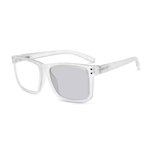 eyekeeper.com Rectangle Fashionable Transition Photochromic Reading Glasses BSR2142 Eyeglasses White Smoke Clear / +0.50,Clear / +1.00,Clear / +1.50,Clear / +1.75,Clear / +2.00,Clear / +2.50,Clear / +3.00,Clear / +3.50,Clear / +4.00