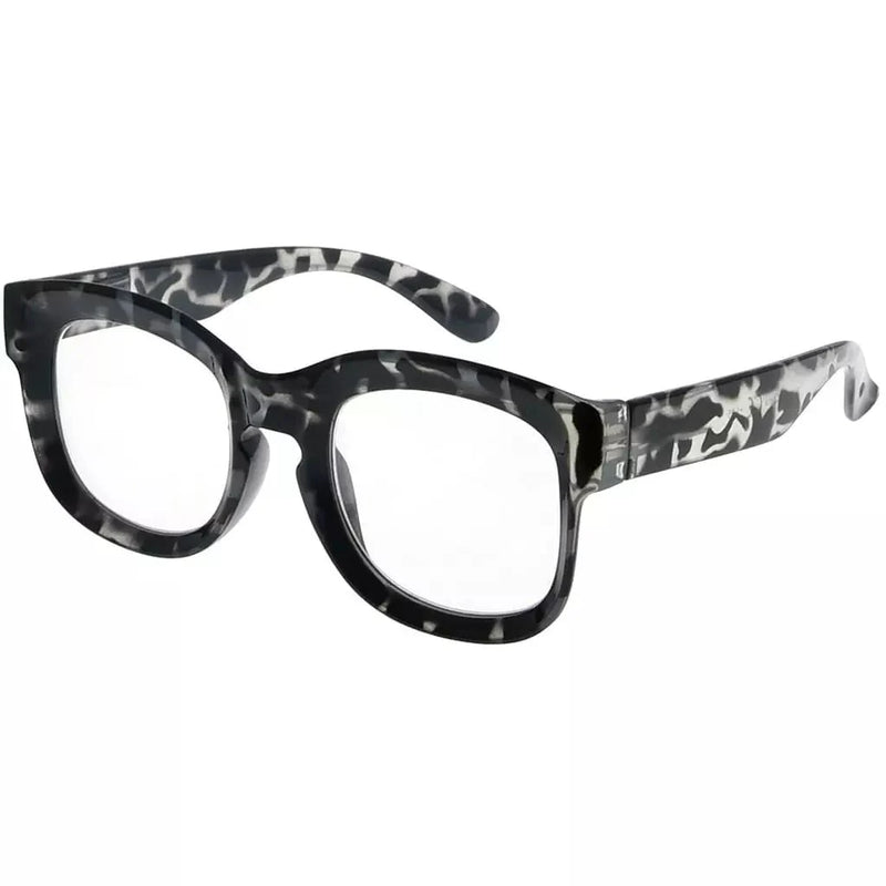 eyekeeper.com Rectangle Glasses Frames for Women Men with Stylish R2013 Eyeglasses White Smoke Grey Tortoise / without magnification,Grey Tortoise / +0.50,Grey Tortoise / +0.75,Grey Tortoise / +1.00,Grey Tortoise / +1.25,Grey Tortoise / +1.50,Grey Tortoise / +1.75,Grey Tortoise / +2.00,Grey Tortoise / +2.25,Grey Tortoise / +2.50,Grey Tortoise / +2.