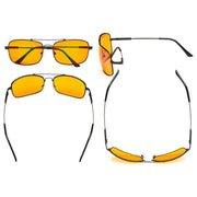 eyekeeper.com Rectangle Titanium Blue Light Blocking Eyeglasses DS1805 Eyeglasses Orange Silver / without magnification,Gunmetal / without magnification,Gold / without magnification,Brown / without magnification,Black / without magnification