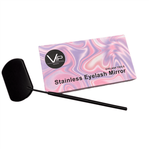 VIP Extensions VIP Rectangular Eyelash Mirror Salon Supplies White Smoke