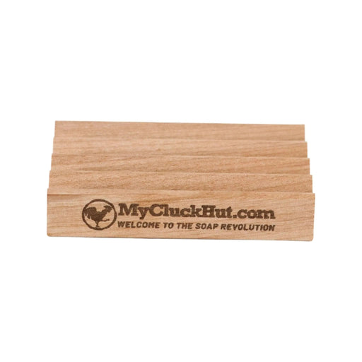 My Cluck Hut Red Alder Soap Dish Soap Accessories Tan