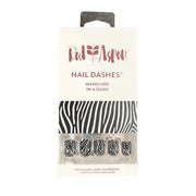 VIP Extensions Red Aspen Nail Dashes – Stripes on Stripes (Zena) Artificial Nails White Smoke