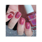 UberChic Beauty Red-y For My Closeup - Holographic Polish Regular Polish Rosy Brown