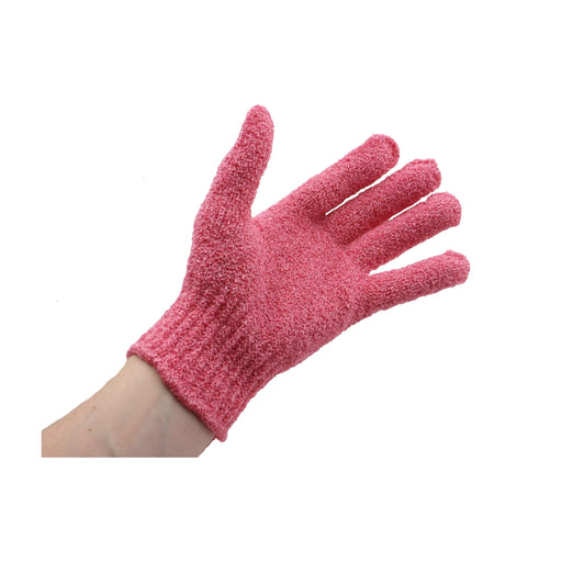 Warren London Exfoliating Dog Bath Gloves Spa Product White Smoke Exfoliating Dog Bath Gloves