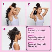 Redken Redken Style Triple Take 32 Extreme High Hold Hairspray 4 oz Hairspray Misty Rose