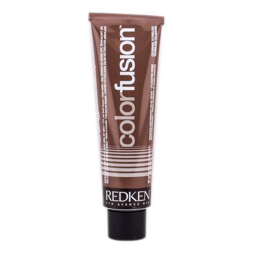 VIP Extensions Redken Color Fusion Permanent Color Cream 5BR Natural Fashion, 2.1 oz Permanent Hair Color White Smoke