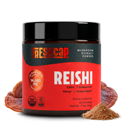 FreshCap Mushrooms Organic Reishi Mushroom Powder Powder Black